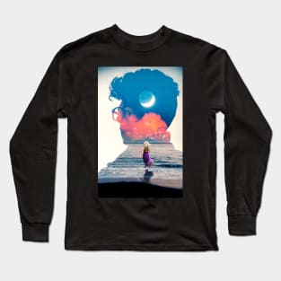 Moon Chaser Long Sleeve T-Shirt